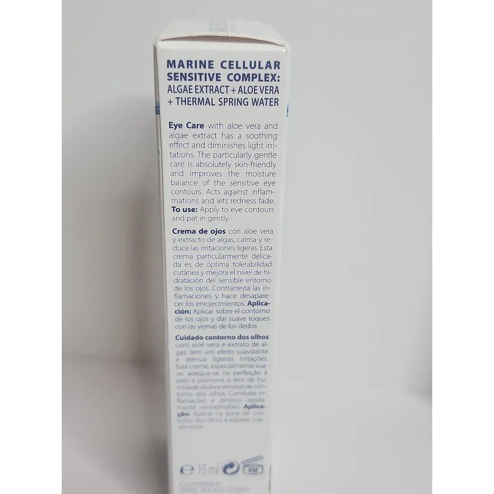 San Soucis Sensitive Eye Care With Aloe Vera 15g
